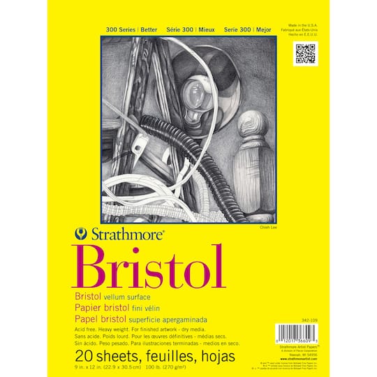 Strathmore 300 Series Bristol Vellum Pad Michaels